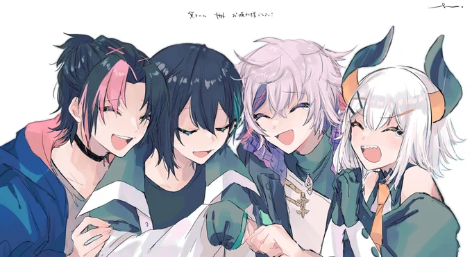 お疲れ様でした…!また4人で何かぜひやってほしいです?
#なるアート #灰画 #絵スコート #絵リファ 