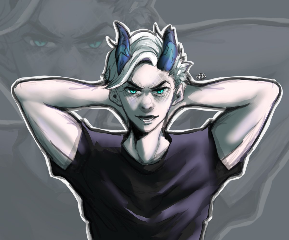 Evilthewolf's tweet photo. Sketch commission for @/nor.aru on Instagram
.
#human #humanart #dragonhuman #art #digitalart #humandigitalart #illustration #sketchart #sketch https://t.co/ZLojYpSfR3