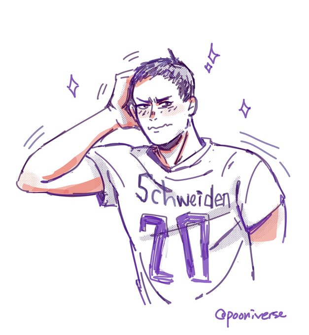 Warm up with shaving Kageyama's hair off!!!! ??✨
He lost a bet against Hoshiumi, and now he looks like a ?

#Haikyuu  #ハイキュー 