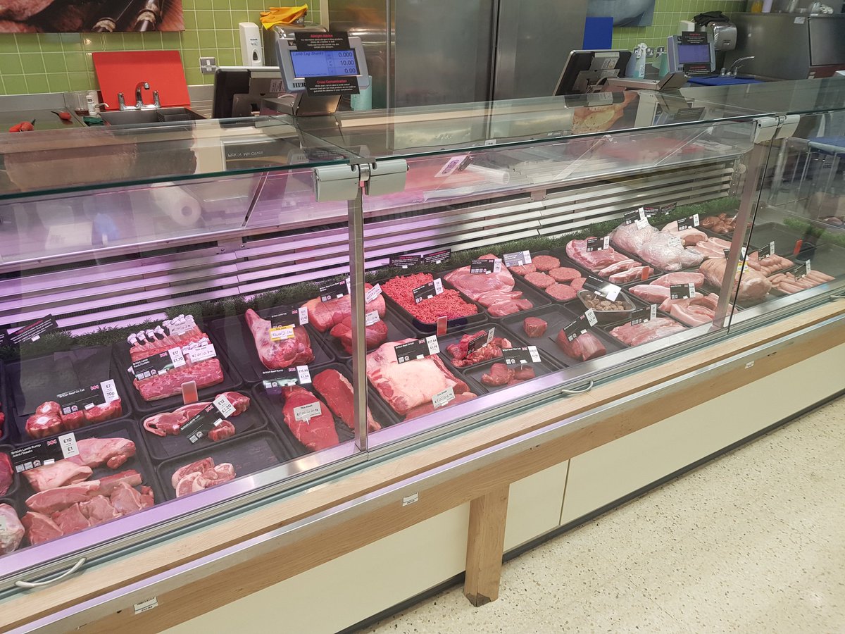Welcome back Tesco counters. 🥩🐟