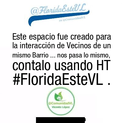 FloridaEsteVL's tweet photo. Este espacio fue creado para la interacción de Vecinos de un mismo Barrio ... nos pasa lo mismo, contalo usando HT #FloridaEsteVL . https://t.co/Cb3yhczAZT