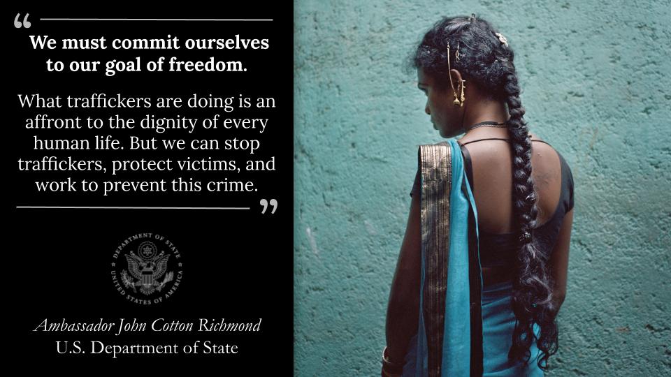 Together, we can #EndHumanTrafficking.