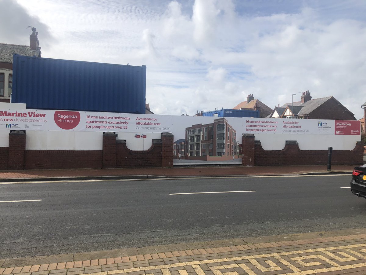 Our Fleetwood Apt scheme is now starting to progress from the piled foundation works, the ring beam has been completed the sub-structures have started, the footprint can now be seen. <a href="/my_maintenance/">M&Y Maintenance and Construction</a> <a href="/TheRegendaGroup/">The Regenda Group</a>