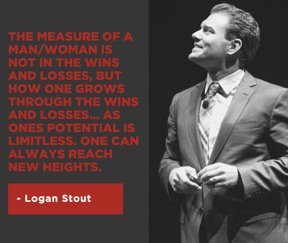 LoganStout's tweet photo. Your potential is LIMITLESS. Grow through what you go through! #LoganStout #LoganLive #Limitless #Grow #Wins #Losses https://t.co/DBlrkoj7h5