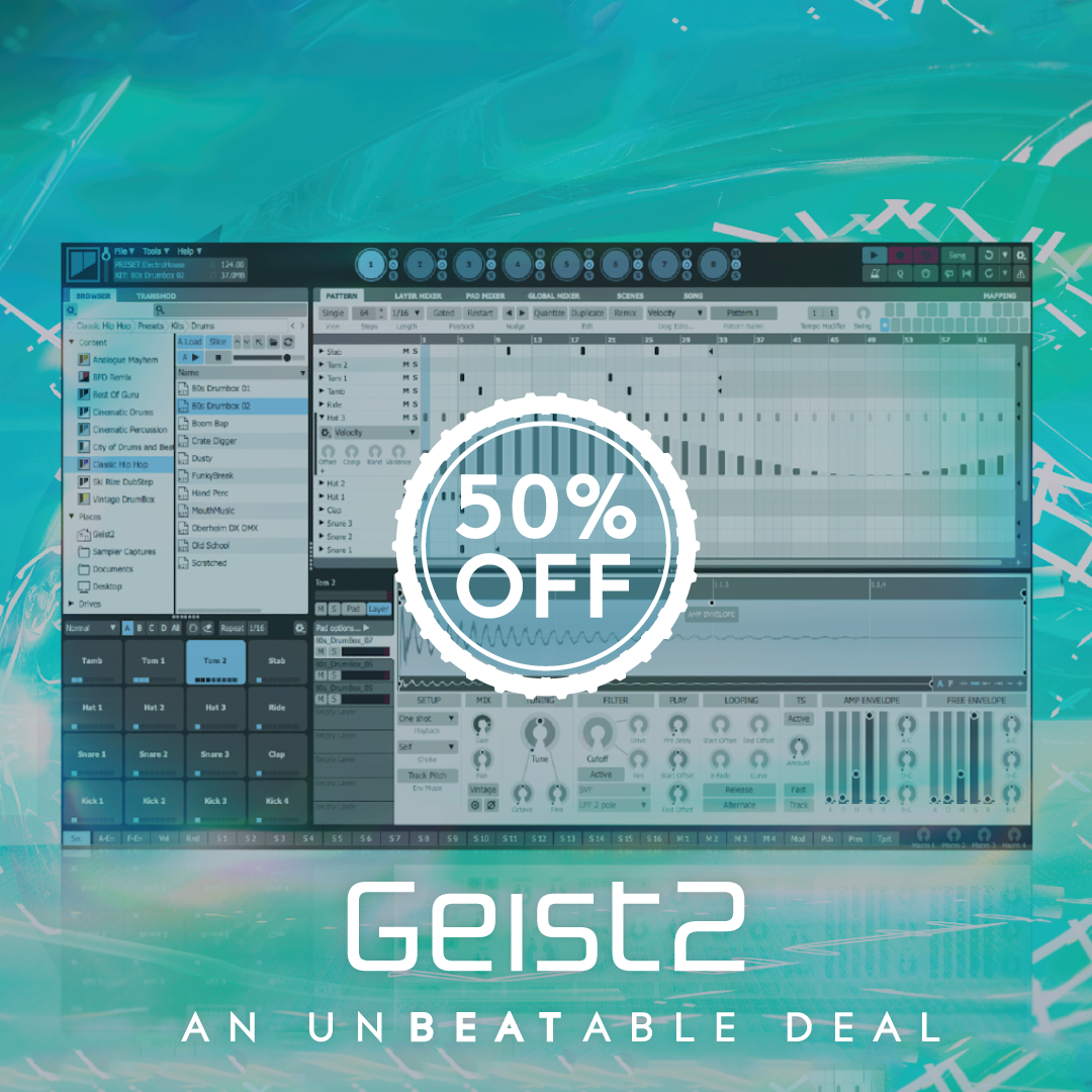 fxpansion's tweet photo. ☀️ S A L E ☀️

SAVE 50% on Geist2 and upgrades until 31st August!

Shop Now 👉 https://t.co/WIsYhHWUQO https://t.co/687z0G3K1N