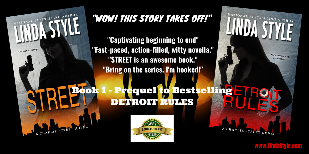 LindaStyle_'s tweet photo. @jnhagama Suspense/thriller author here: And I have a #FREE book out TODAY! "STREET is an awesome book! Bring on the #series. I'm hooked!" #5STARS  #THRILLER #MYSTERY #SUSPENSE #RT4RW #BookBoost #IARTG #IAN1 #BYNR #MUSTREAD #CrimeThrille #FREE #KINDLEUNLIMITED  https://t.co/m0cB9Ci9md https://t.co/vwv6HZArBr