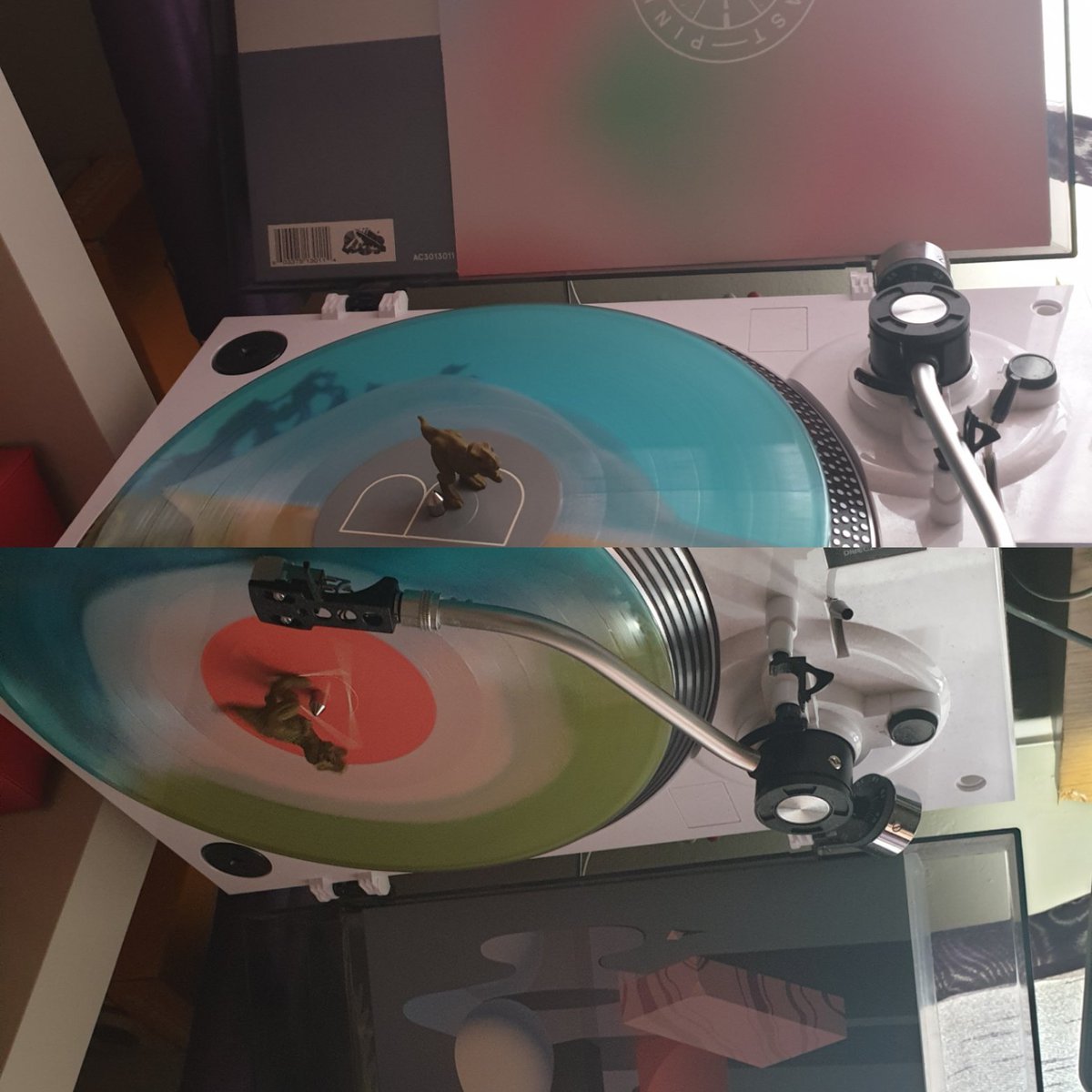 ... tracks on the album. Speaking of the album, I absolutely love the colour palette in the artwork and the vinyl itself. Shoutout to  @clubac30 who always get lovely pressings for the PSUB releases.