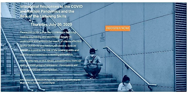 MindscapeNet's tweet photo. Dr. Lori Russell-Chapin of @bradleyu will join us live at 3PM (EST) to present: The Need for Social Engagement in This New COVID Era: How Intentionality and Neurocounseling Strengthen the Active Listening Process. Free virtual conference details:https://t.co/TAmf1fLeIJ https://t.co/IhNYISBplb