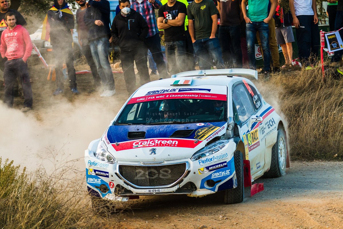 CRAIG BREEN - SCOTT MARTIN |  PEUGEOT 208 T16
WRC 2
.
WRC 📷 WEEK!!
Gravel special - Friday
#RallyRacc 2015
#tarragona #Catalunya #Oloraferodo #motorsports #motorsportphotography #wrc  #peugeotsport #rallylovers #208t16 #race #canonespaña #priorat #peugeot #peugeot208 #rally