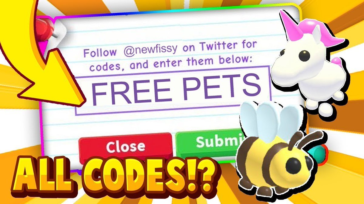 Roblox: Adopt Me! Codes