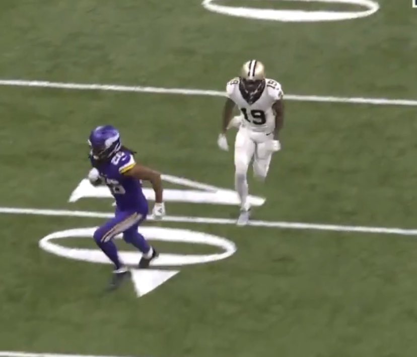 The stumble recovery before this #ToeDragSwag was incredible 🙌