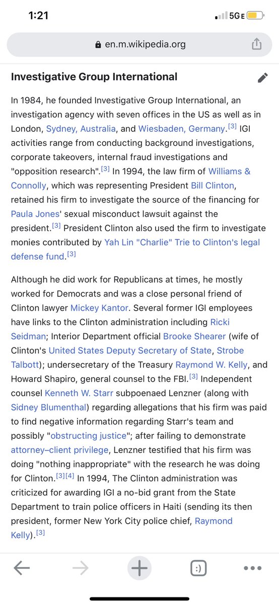 Gold is married to Jonathan Lenzner, son of renowned Clinton oppo artist Terry Lenzner. The elder Lenzner has been a political fixer going back to Watergate investigation. His “investigations” often found that the Clintons did nothing wrong.  https://en.wikipedia.org/wiki/Terry_Lenzner