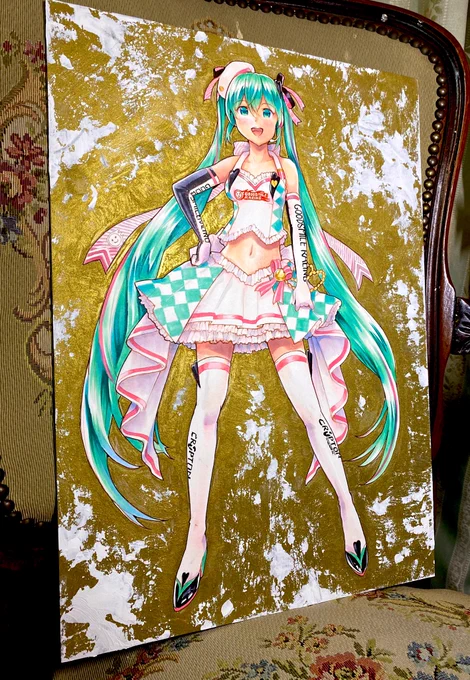 レーシングミク2019さん
イラスト完成✨✨¶(⁄•˅̮•∖)⁋?

Racing Miku 2019 