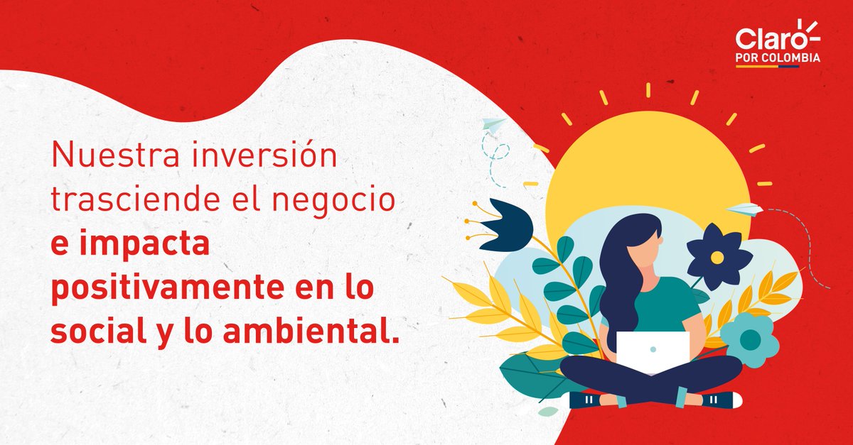 ClaroColombia's tweet photo. Fuimos el único operador de telecomunicaciones que logró posicionarse entre las 25 empresas destacadas en el Índice de #InversiónSocialPrivada (#IISP), organizado por @JA_Asociados, @SosSemana, y @USAID_Colombia. 🇨🇴👏 https://t.co/Fe3gWQzZY0