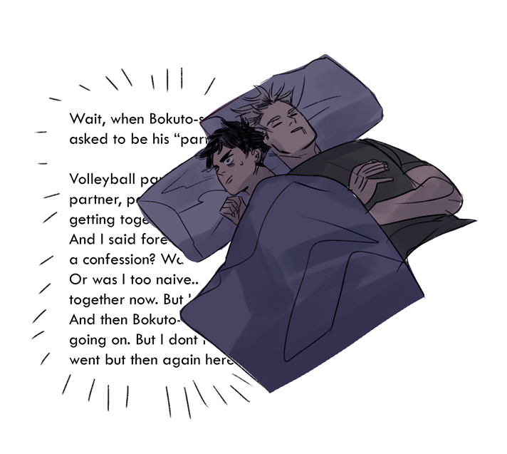 #bokuakaweek Day 1! Childhood friends + Confession !!

Akaashi would totally wake up in the middle of the night and overthinks the things Bokuto said to him when they were young and probably didnt realize until years later... 