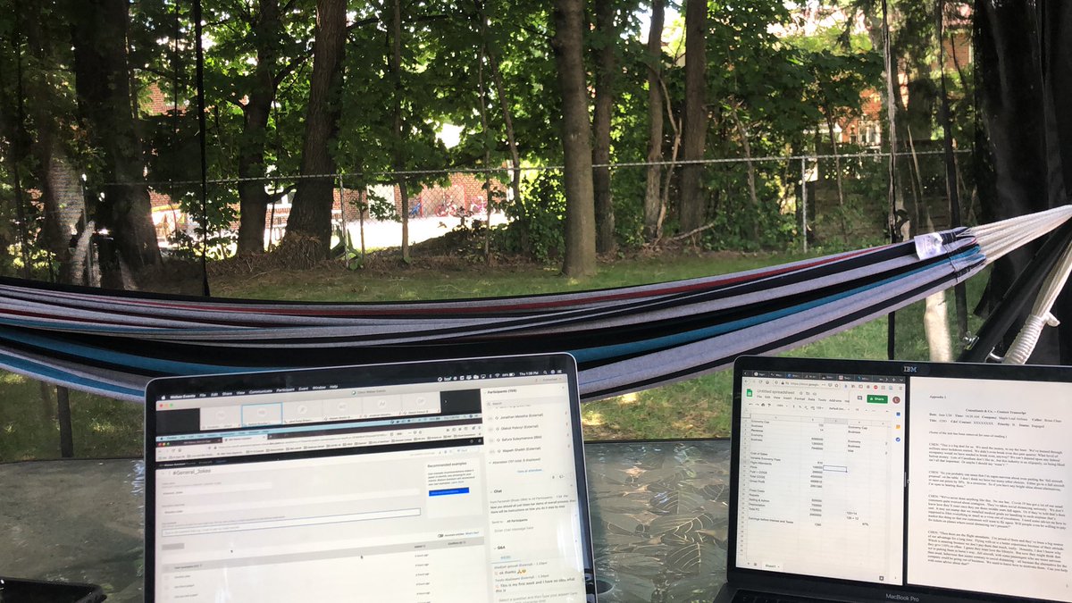 liamahough's tweet photo. Great day working outside remotely π @IBM #NationalInternDay #IBMIntern https://t.co/8pKv6IAvhd