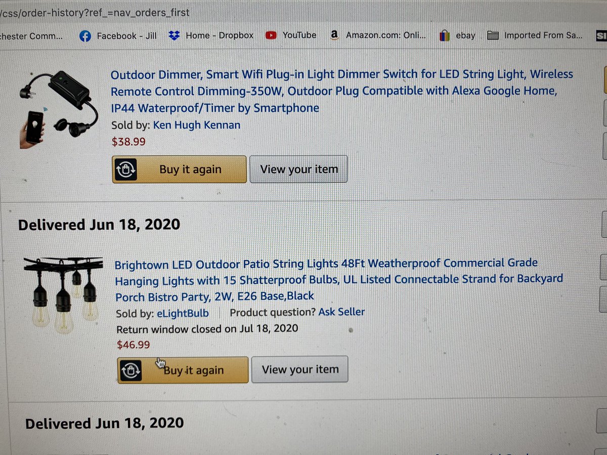 JillWash's tweet photo. @kaf704 @FOX2News Sorry for the late reply. Usually the JOAT questions go to @FoxWashburn. Here’s a pic of my Amazon order. https://t.co/v26a1EZGs7