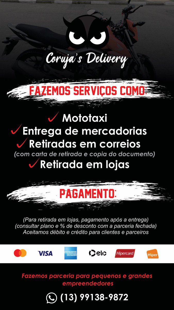 Mathh_Silvaa's tweet image. Boa tropa, to fazendo esses serviços em qualquer horário!
Para clientes, lojas e microempreendedores!📦

Ajuda o amiguinho e da um RT quem puder!! 🥺🙌🏽
