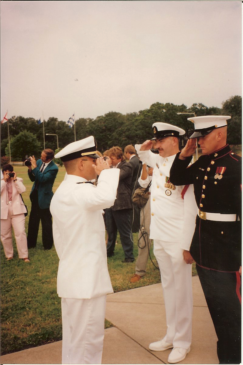 I'll never forget the day I arrived at OCS in June '95. I could hear the yelling as soon as I got out of my car in the parking lot - blocks away from the school. Really wondered what I'd gotten myself into, but I'd taken the King's shilling for the latter part of college, so...