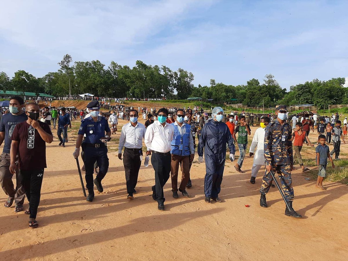subhashbd's tweet image. Awareness support in cattle market with ADC, UNO, ULO and AC land,Cox's Bazar