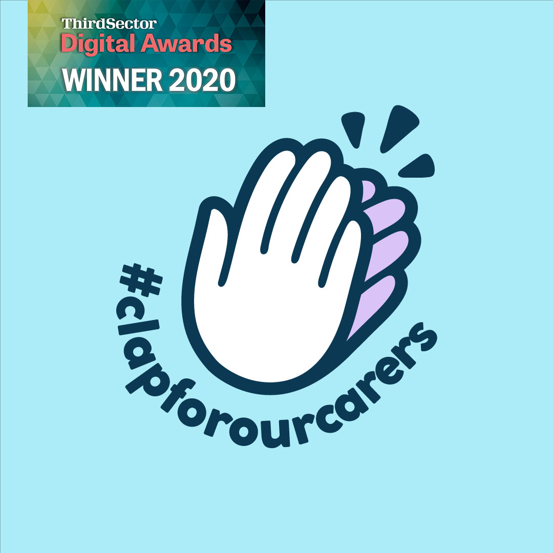 cc_comms_uk's tweet photo. We have won a prestigious Third Sector Digital Award for the ‘Best Online Awareness Campaign’ for our #ClapForOurCarers work.
@ThirdSector @TSEawards @TSDigitalAwards
#ThirdSectorDigitalAwards #ThirdSectorAwards #ThirdSector #Charity #Awards #CharityCampaign #AwardWinner https://t.co/ZFWq438cBu