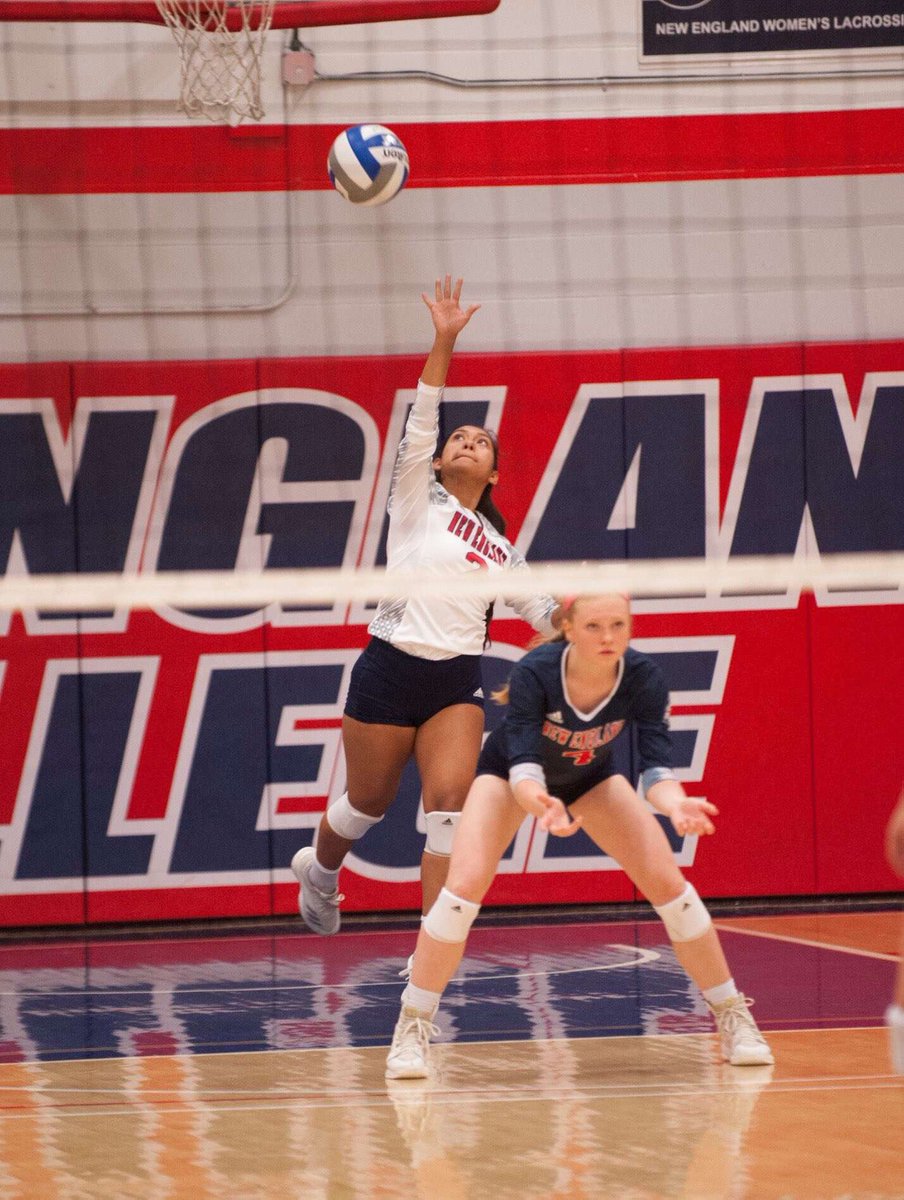 NECVolleyball's tweet photo. With only 18 days left till preseason Amaya #2 says “I’m very excited to see what this year has to bring for our team. I can’t wait to see and meet all my friends and teammates. No matter what the situation is I believe that we’re going to make the best of it and cherish  it” https://t.co/6Ym4MK57Nc
