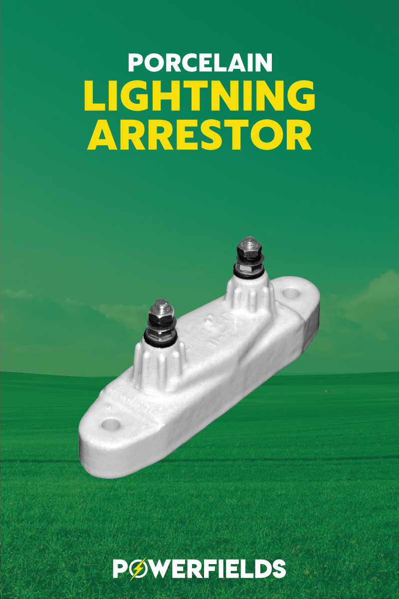 PowerfieldsTwit's tweet image. #GetGrounded Worried about lightning? The Porcelain Lightning Arrestor protects energizers from damage due to lightning strikes.
#Powerfields
