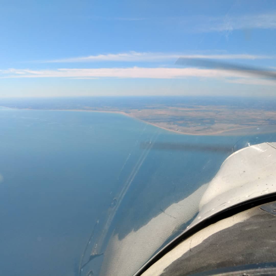 JonHuntTV's tweet photo. An amazing day of flying today.  Returning to the UK after 4 nights in France. I am so lucky to have this freedom. https://t.co/cL5xpyG2MT