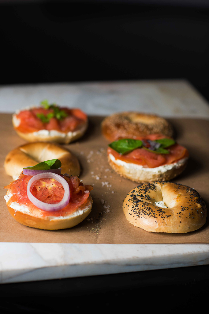 How do you like your bagel and lox?