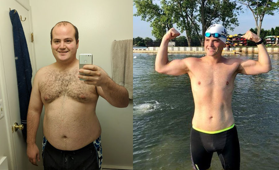 Triathlon provided the lifestyle change Mike needed to lose more than 100 pounds! 👏🏽  Check out how he did it. bit.ly/35bRS6T