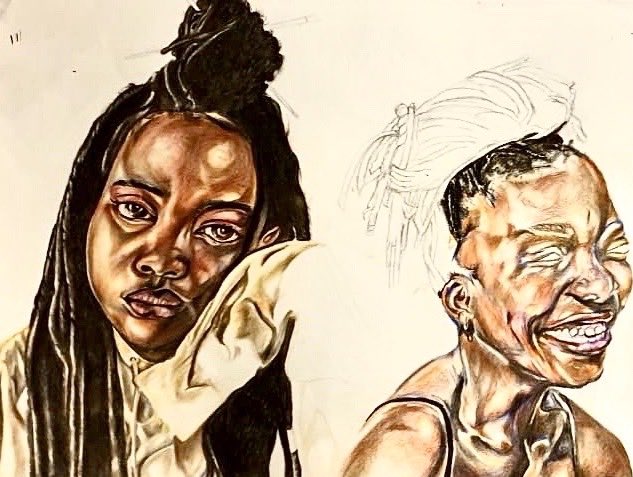 2020VisionDig's tweet photo. @chandawila_arts is a Zambian artist currently waiting to study fine arts &amp; learn more about art at a higher level. Her dream is to create a platform for her country people to express themselves freely with no fear. Check out her 🖼 now! ▶️ https://t.co/F2FICFqQR9 https://t.co/iL1qKNUFTw