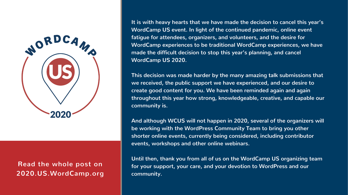WordCamp US 2025 (#WCUS) tweet media