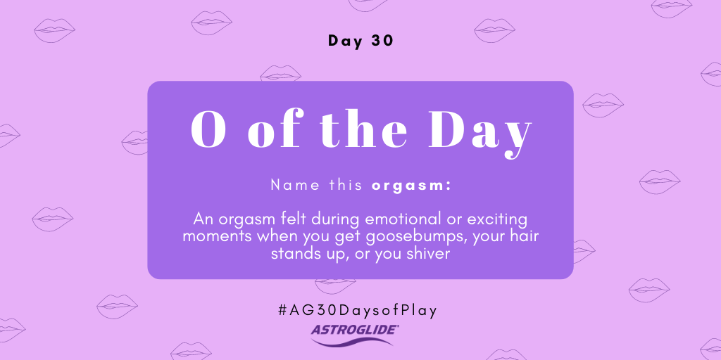 ASTROGLIDE's tweet photo. Last day of #AG30DaysofPlay! 30 different orgasms & proof the human body is the gift that keeps on giving π€© Share your best name for this orgasm by 11:59pm PT tonight to win a prize pack! To enter:
1. Follow us
2. Name the O
3. Tag a friend (Must be US to win) #giveaway https://t.co/AD8Idn1xLL