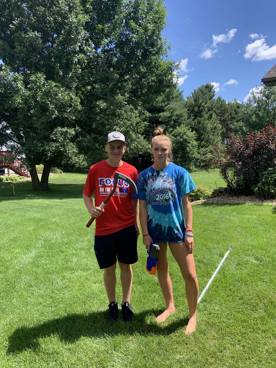 Ryan_Scoott's tweet photo. Ryan Scott from Sons of Brama kills Abby Mcquay from Gun Show with a sword @andovernerf2020 https://t.co/Q3y9Ubr2yY