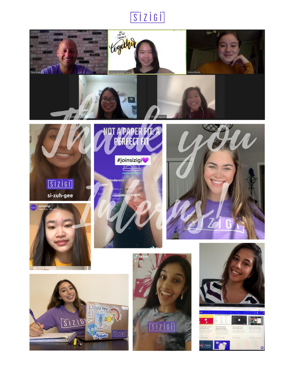 joinsizigi's tweet photo. Thank you to our incredible #Sizigi Interns for your endless passion and creative spirit! Happy #NationalInternDay!
#joinsizigi #internday #internday2020 https://t.co/z3MJPLp1QE
