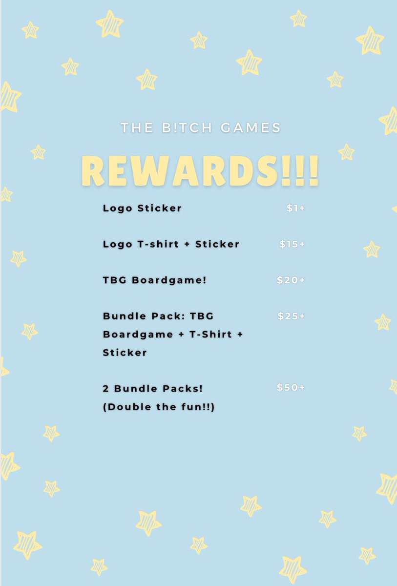 thebitchgames's tweet photo. These rewards are looking like a christmas miracle #fun #Kickstarter #drinkinggame #games https://t.co/DbUoDnWNLn