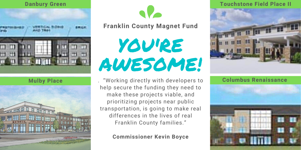 AffordHouse_OH's tweet photo. Thank you @FranklinCoOhio for advancing four great projects - creating 273 new units - to the next level! Your support and dedication to the community is so appreciated! SO to @HomeportOH @WodaCooper #CommunityHousingNetwork! https://t.co/IDy1zi3vXi