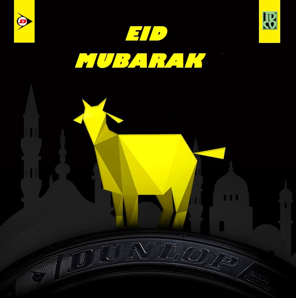 ZoneDunlop's tweet photo. تهنئكم شركة إدكو المحدودة بمناسبة حلول عيد الأضحى المبارك، أعاده الله على الجميع بالخير واليمن و البركات .
#DUNLOP
#DUNLOPSUDAN
#EidMubarak https://t.co/NV0pKbxUpa