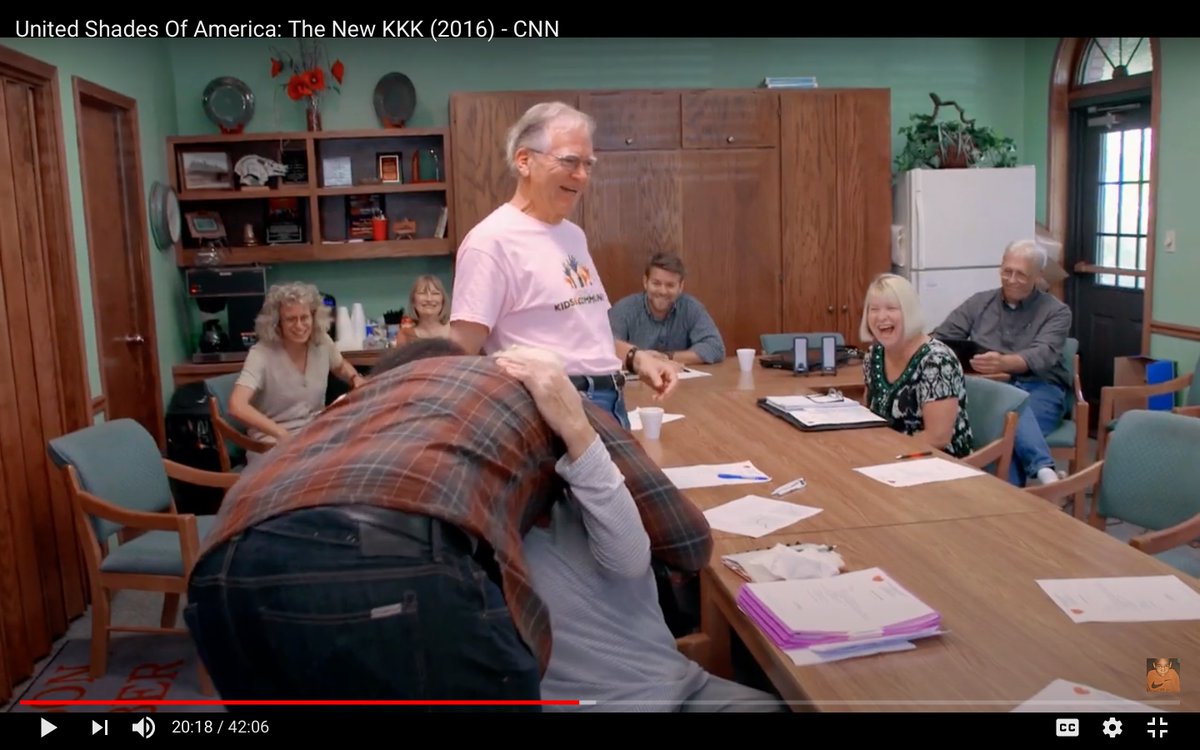 Since 2003, the Task Force has held meetings & events with that mission as their guiding principle. In 2016,  @wkamaubell visited Harrison to film an episode of  @CNN  #UnitedShadesofAmerica. In the episode, Kamau comes to one of the meetings (& my grandpa even got a hug from him!)