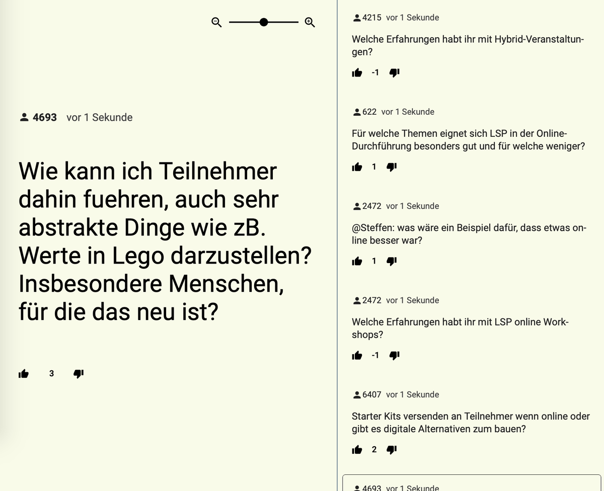 kiLearning's tweet photo. Haptische Methoden online oder hybrid? Spannender Austausch mit Petra Warman, Steffen Powoden und Michael Fuchs am heutigen #LSPmeetup. Vielen Dank an alle Teilnehmenden! Die kommenden Termine gibt es hier: https://t.co/3dillDHp0T #legoseriousplay @coribeth_ https://t.co/prCc3PMxBI