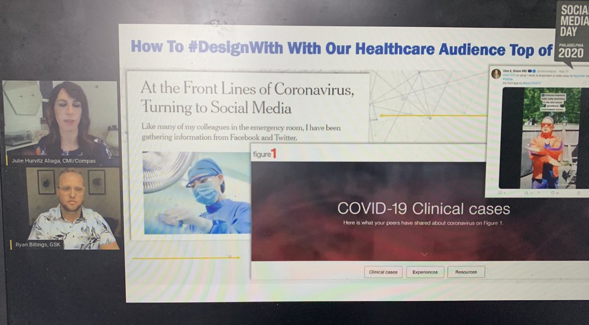 HCPs are turning to social media during the COVID-19 pandemic. And as Ryan mentions, their behaviors are changing over night. How do you  #DesignWith your audience?  @CMI_Compas  #SMDayPHL