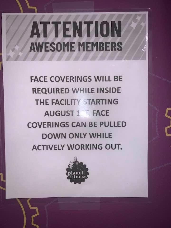 Nate_Wale21's tweet image. So what’s the point of wearing a mask? @PlanetFitness Please do something about your location in Sebring Florida!

#WearAMask #AtAllTimes #StopTheSpread