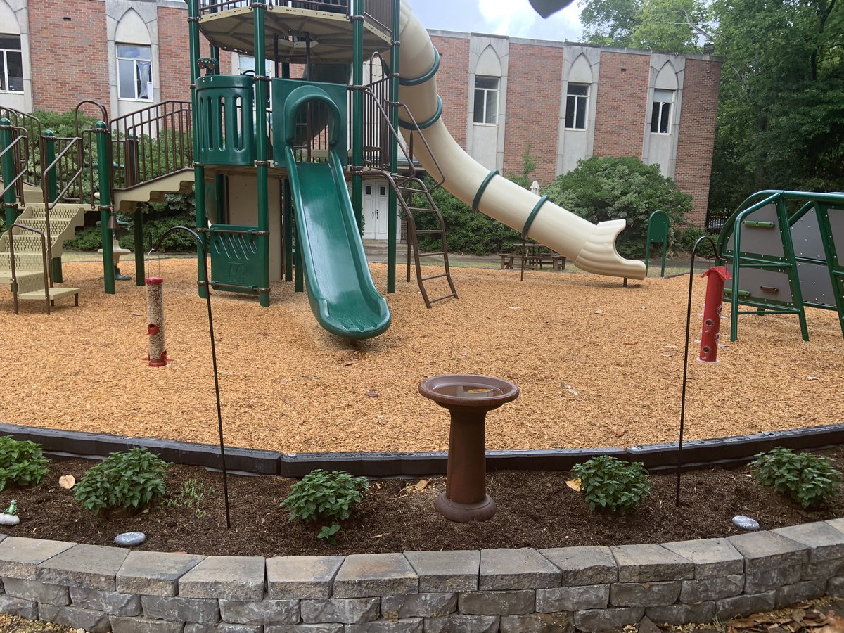 CampusClubsInc's tweet photo. We were also able to diversify the usefulness of our recreation area by adding a meditation garden! Nature is healing, yβall π #onthetablemacon #conversationtoaction @CFCGA @knightmacon https://t.co/y534miPTtO