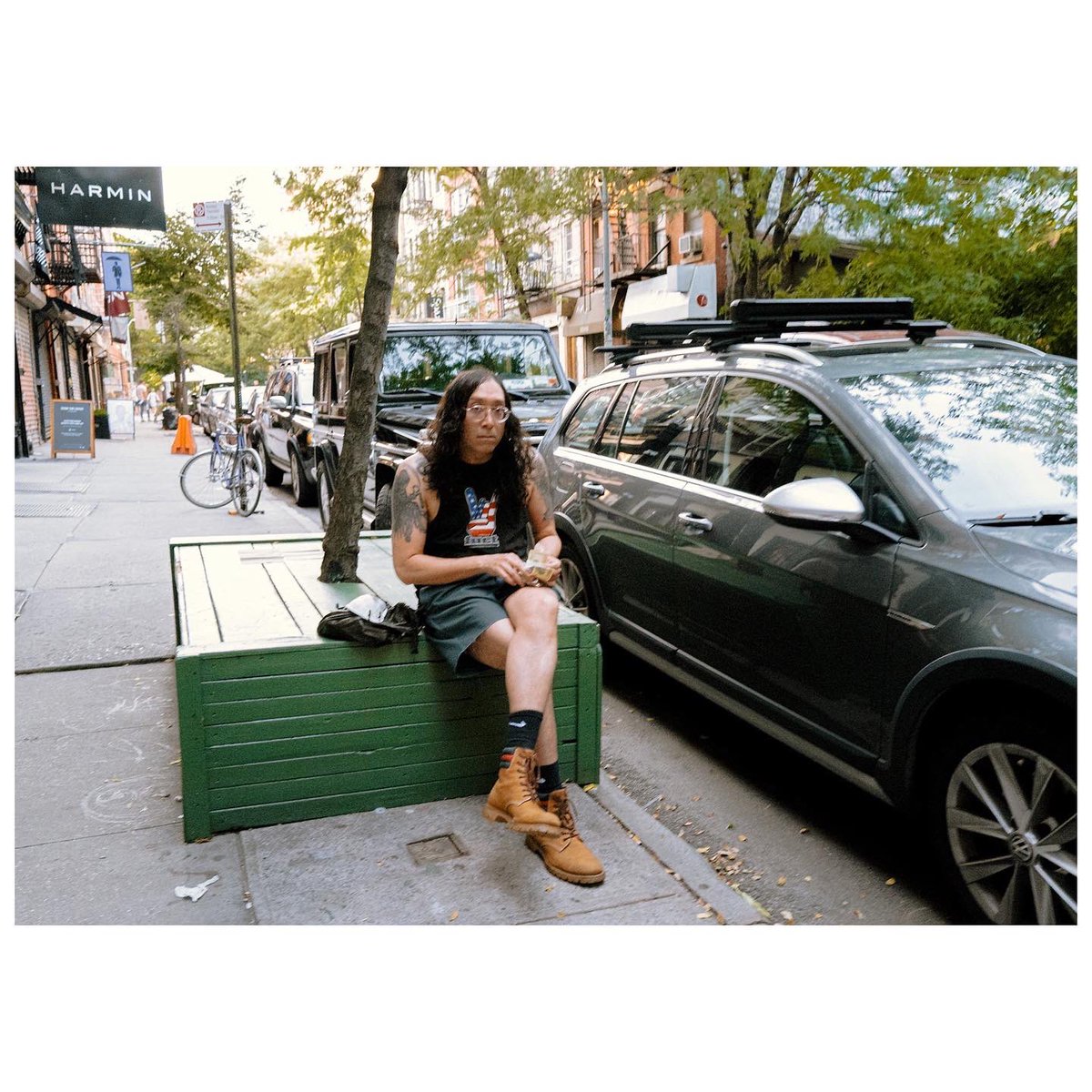 JayShailendra's tweet photo. Calling this series the eye contact every street photographer dreads but happens - East Village edition. https://t.co/TBkZWCc1PR