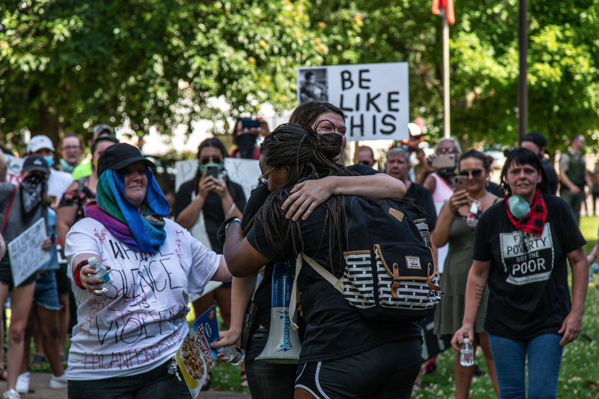 Since the  #BlackLivesMatter   protests began, there have been several marches in Harrison, and there's now a BLM billboard in town. Despite the words of bigotry in the viral video, I choose to focus on people doing the work to make places like Harrison a place for ALL.  @brentrenaud