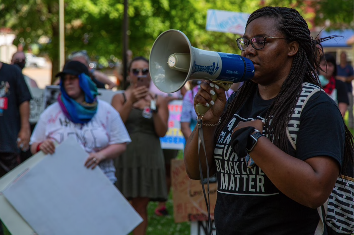 Since the  #BlackLivesMatter   protests began, there have been several marches in Harrison, and there's now a BLM billboard in town. Despite the words of bigotry in the viral video, I choose to focus on people doing the work to make places like Harrison a place for ALL.  @brentrenaud