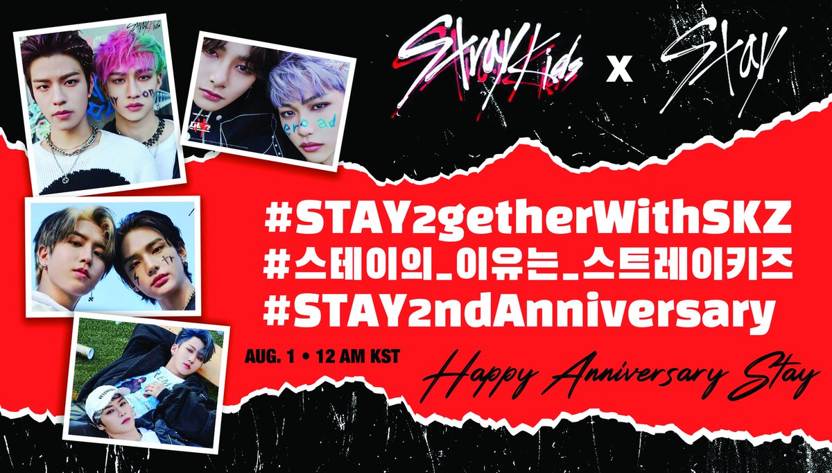 StrayKids_Spain's tweet photo. 📰 [#INFO - 30072020]

Mañana a las 5PM 🇪🇦 ya será 1 de agosto en Corea y el segundo aniversario de STAY 🥺💕

Lo celebraremos con los hashtags:
#STAY2ndAnniversary
#STAY2getherWithSKZ
#스테이의_이유는_스트레이키즈

Se usarán a partir de las 4:30PM 🇪🇦 (11:30PM 🇰🇷)~

@Stray_Kids https://t.co/JYJECeqemz