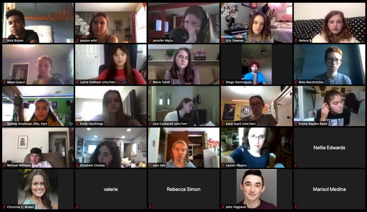 RiderPrecollege's tweet photo. Tony Award winner ALICE RIPLEY joins the Musical Theatre Institute today to share her experiences as a Broadway star! #RiderMTI #RiderSummer https://t.co/4s9AxKIVD2