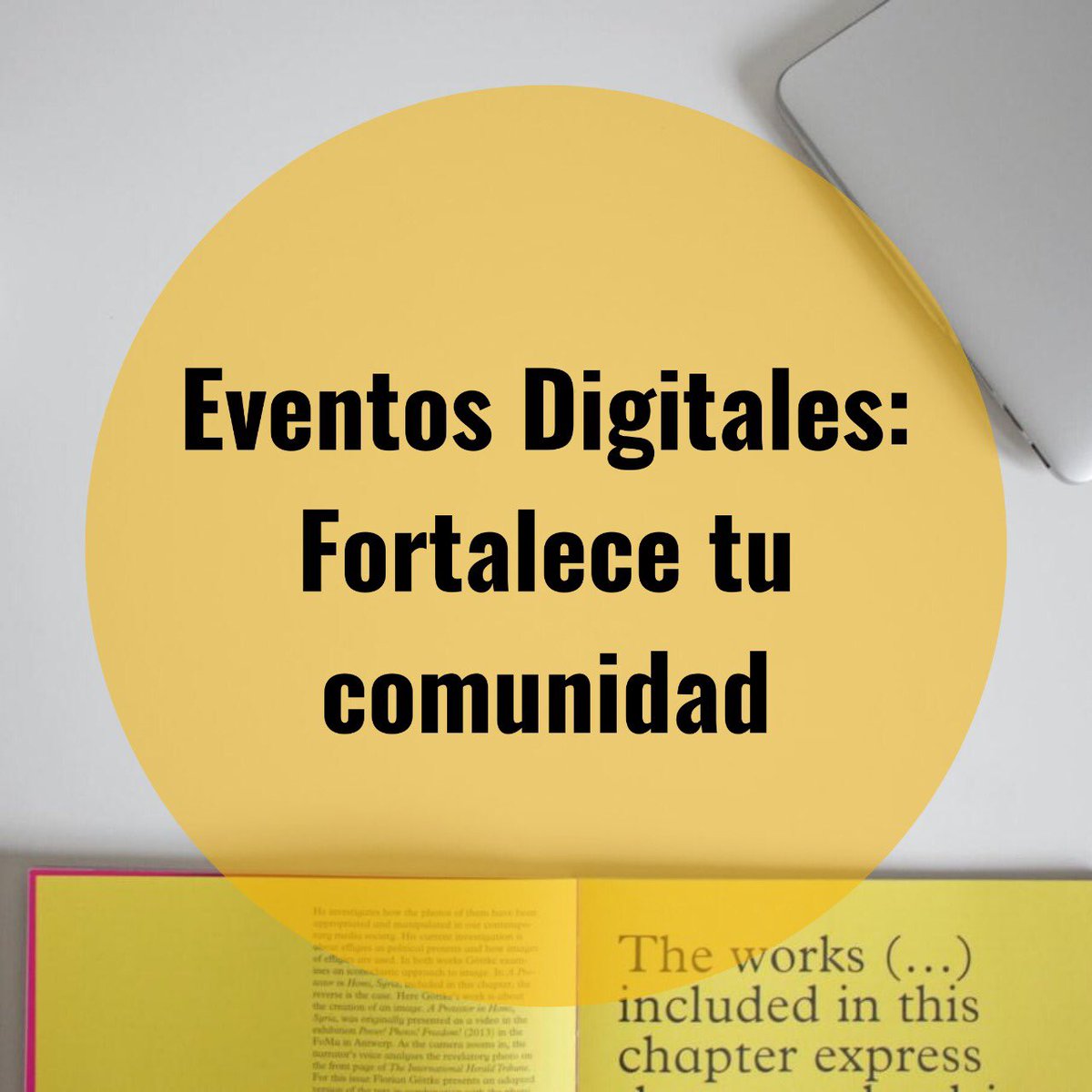 mediadandelion's tweet photo. Eventos digitales: Fortalece tu comunidad!! Puedes crear talleres, cursos y conversatorios sin necesidad de hacer una gran inversión en un local, todo virtual. 💻 https://t.co/cv693rhzMZ