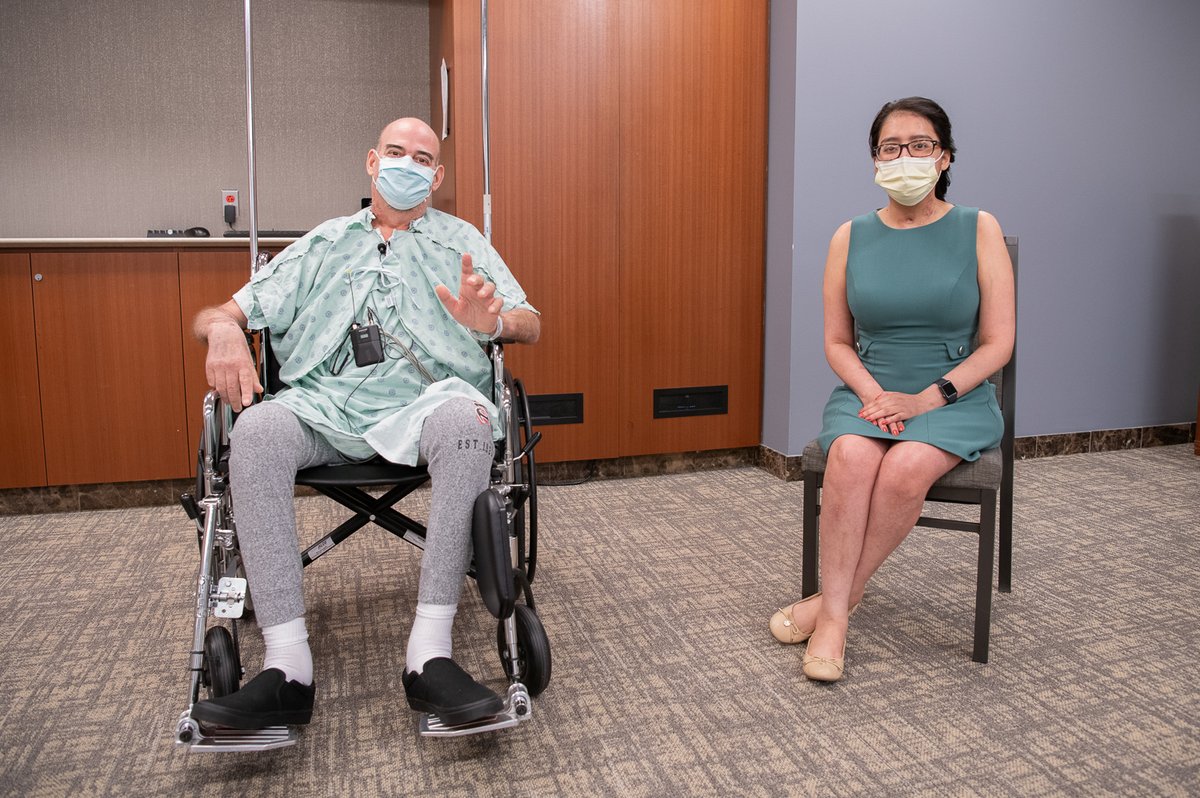 The <a href="/NorthwesternMed/">Northwestern Medicine</a> Lung Transplant Program introduces the first known patients in the U.S. who received double-lung transplants due to #COVID19: Mayra Ramirez, 28, of #Chicago, and Brian Kuhns, 62, of Lake Zurich, #Illinois. Full #media details here: bit.ly/3hSAR6U.